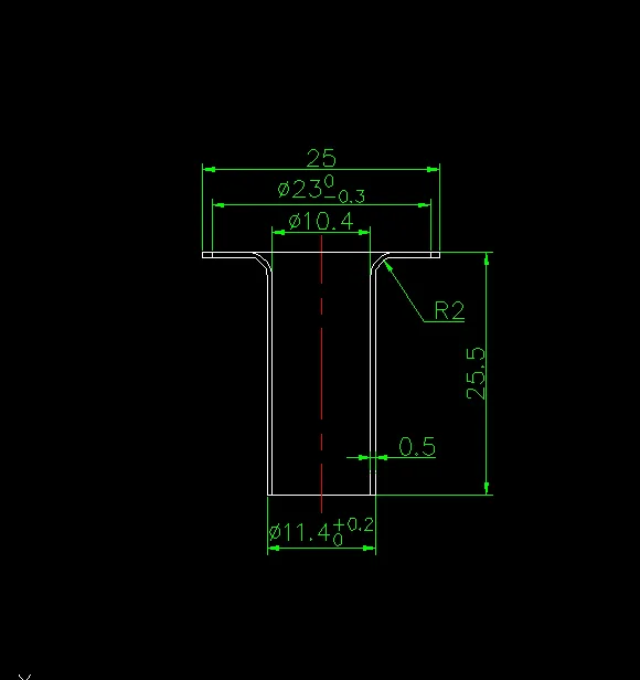 A0017-带料切口连续拉深级进模具设计