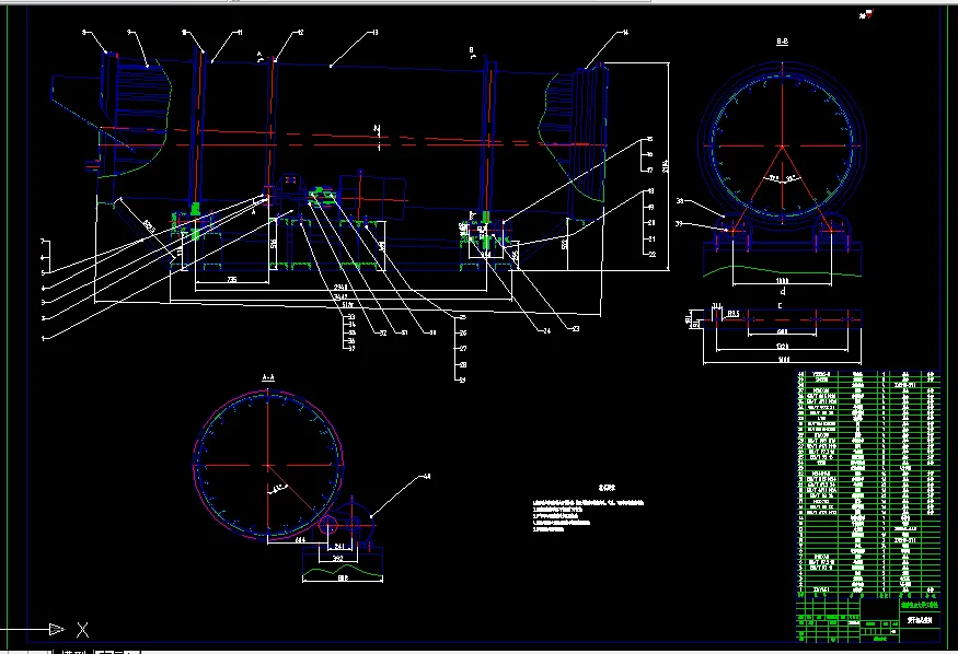 A0130-滚筒式谷物烘干机设计