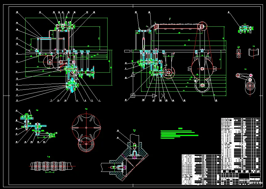 药板上料部装图