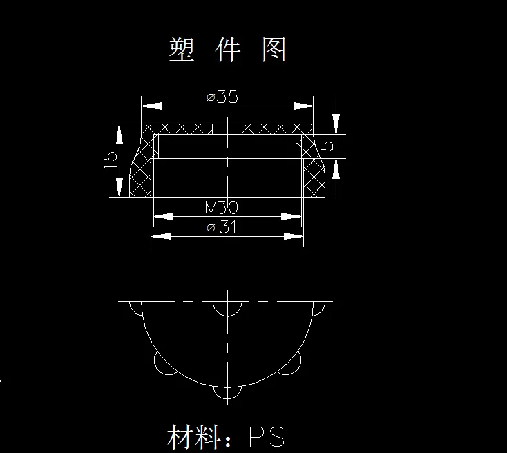 A282-螺纹盖注塑模具设计