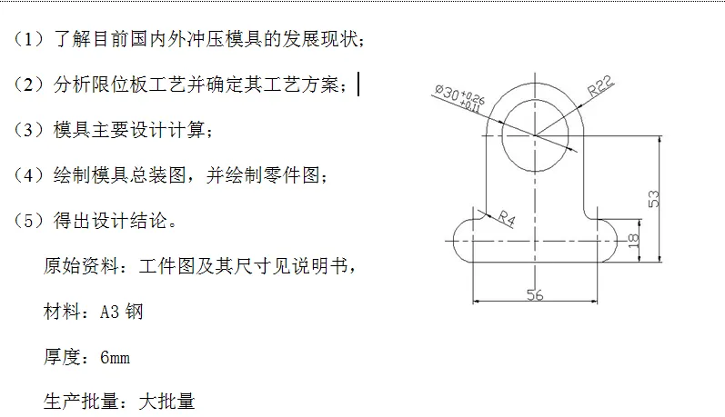 A288-限位板冲压成形工艺与模具设计