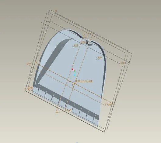 A337-塑料簸箕模具设计【塑料畚箕】[含SW三维图]
