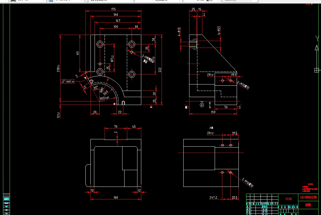 A385-支架机械加工工艺规程及编程