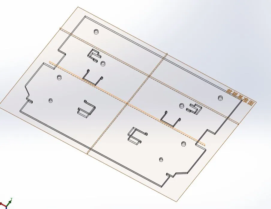 A478-底板连接板冲压模具设计[含SW三维图]