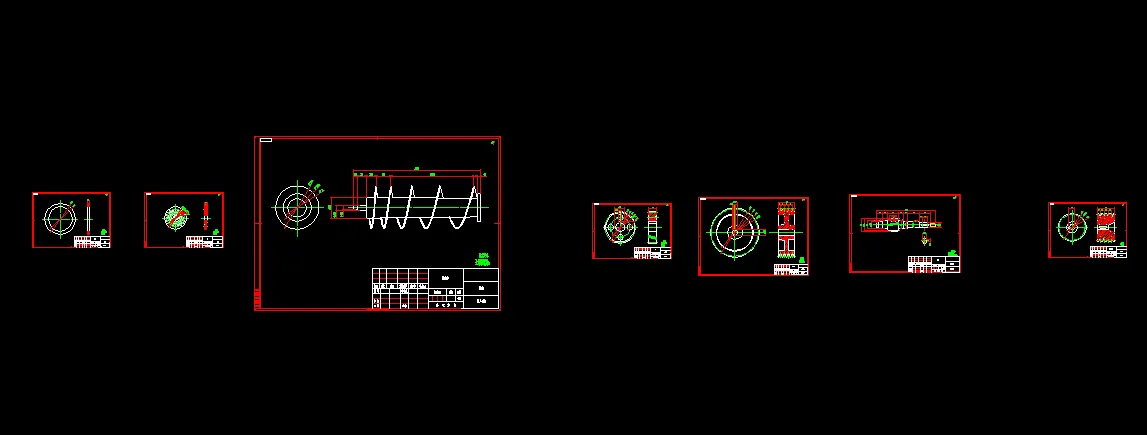 A504-JR1000A绞肉机的结构设计