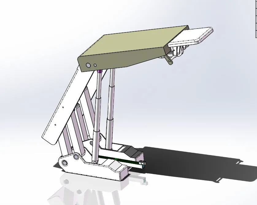 A569-自移式液压支架结构设计[含SW三维图]