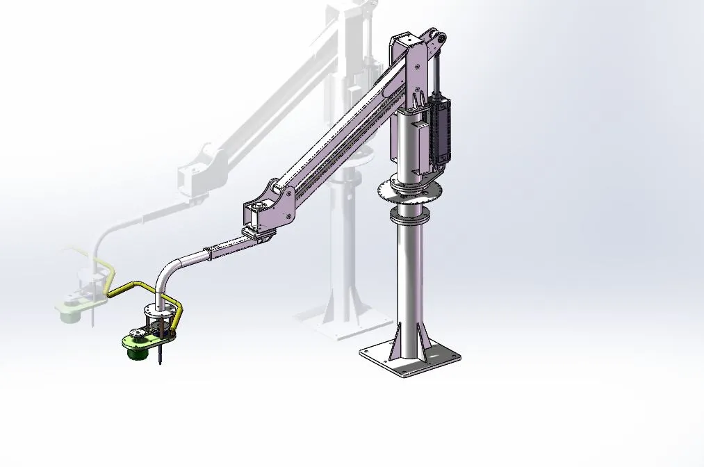 A656-关节式钻床设计[含SW三维图]