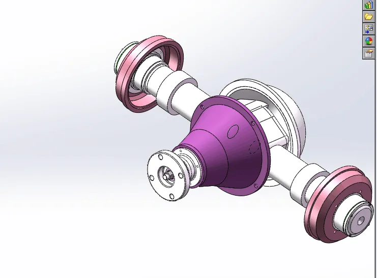 A659-电动防爆胶轮车设计[含SW三维图]