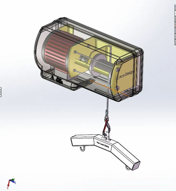 A797-便携式绞盘机牵引越障工艺及装置设计[含SW三维图]