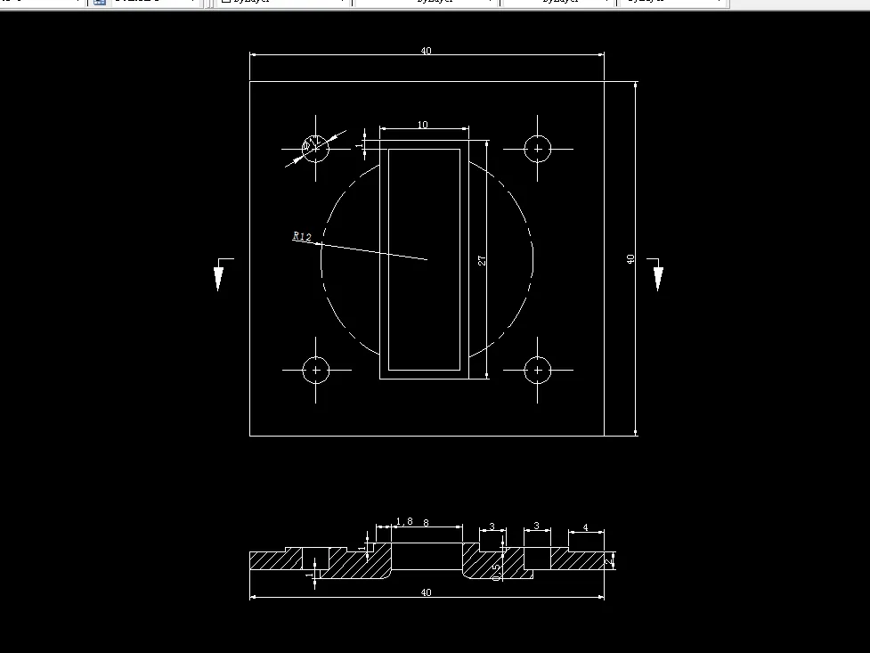 A951-仪器连接板注塑模设计