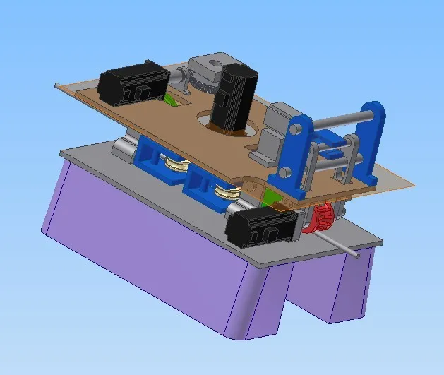 A989-高速过障超高压巡线除冰机器人设计[含Proe三维图]