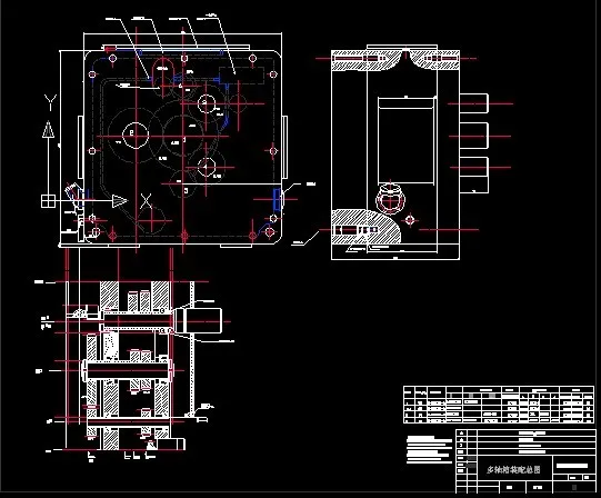 B023-粗镗CK-1型主轴箱单面卧式组合镗床设计