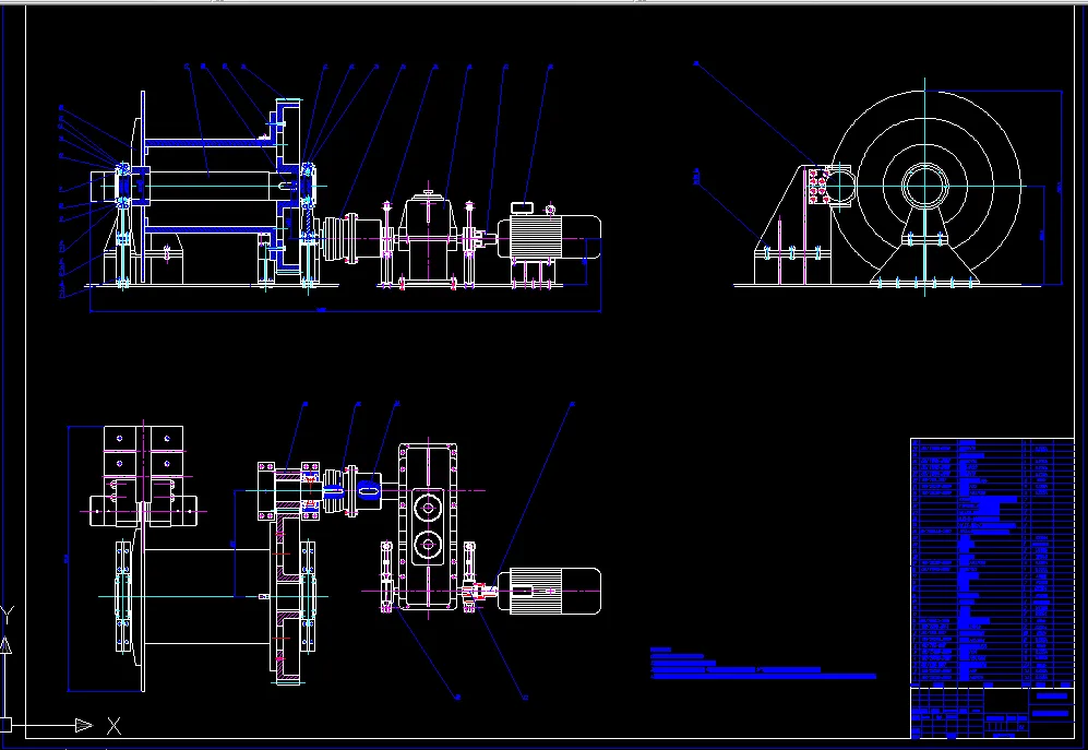 B039-450t门式起重机起升机构设计
