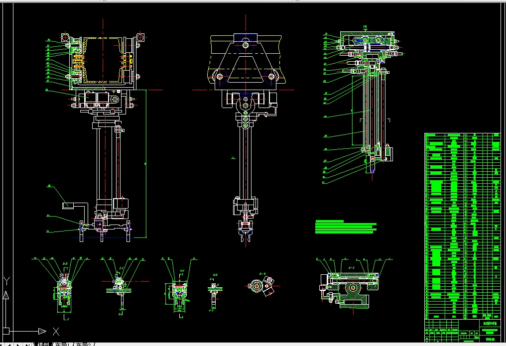 B056-油泵凸轮轴加工自动线送料机械手设计