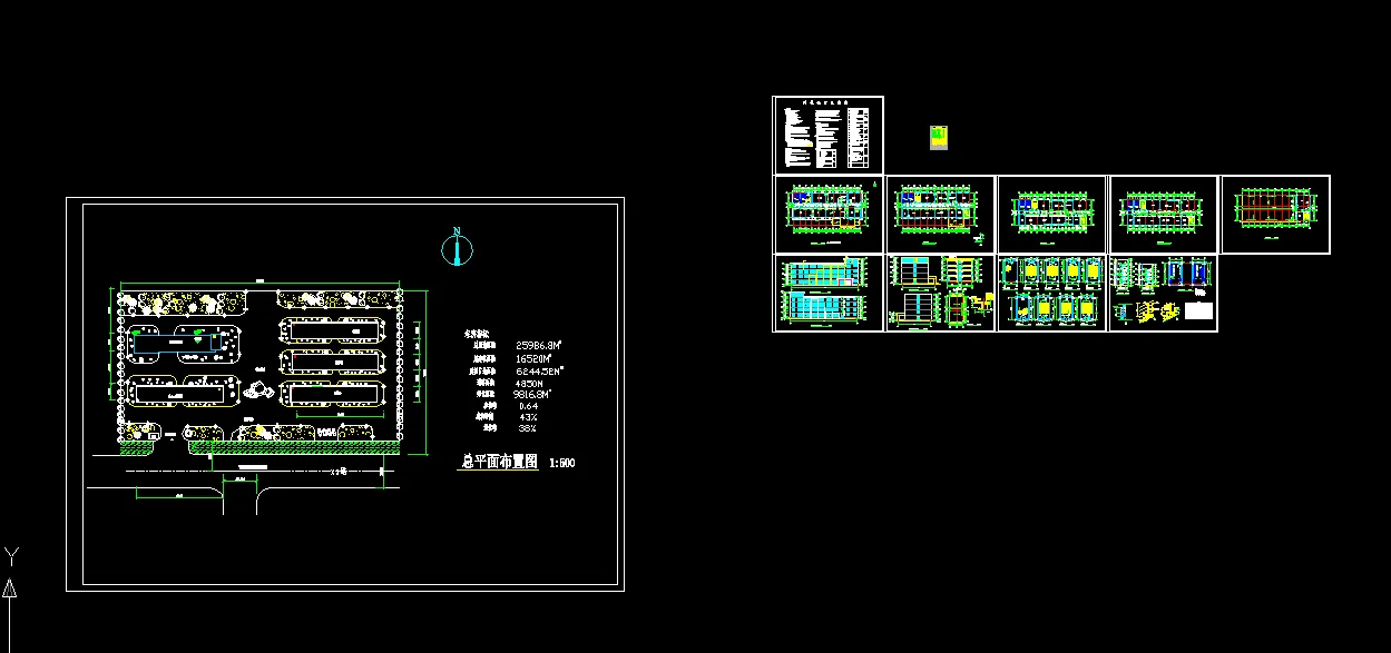 B060-五层教学楼设计