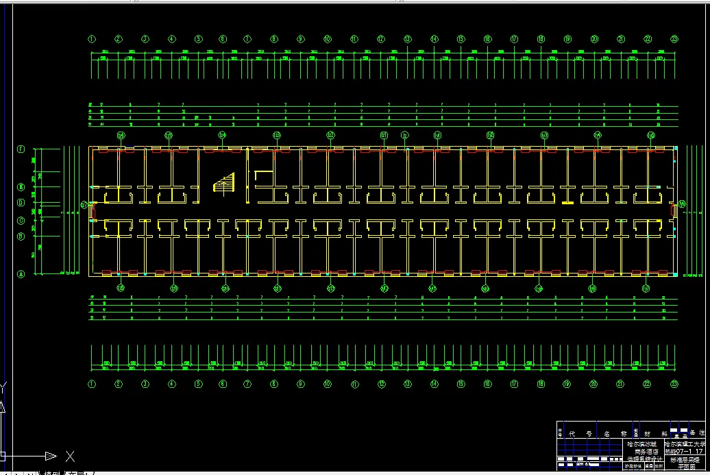 B068-哈尔滨裕景商务酒店采暖系统设计