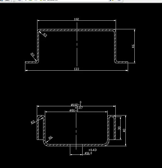 B128-空气滤清器外壳模具设计