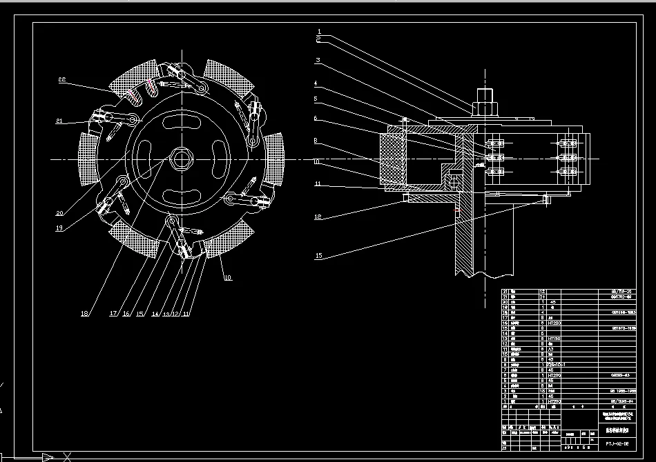 贴标转鼓部装图