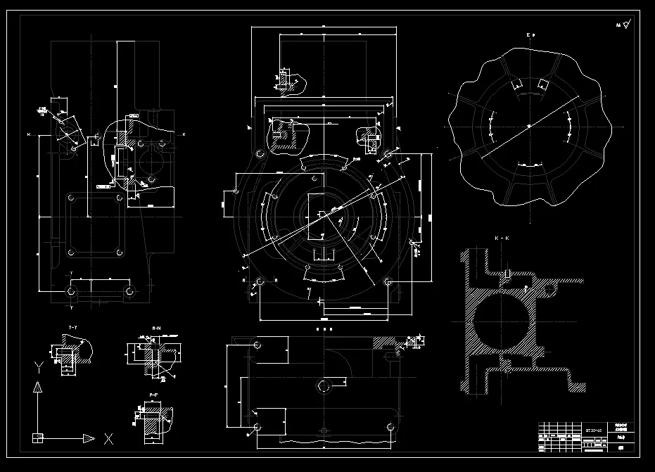 B166-发动机机体加工工艺及其夹具设计
