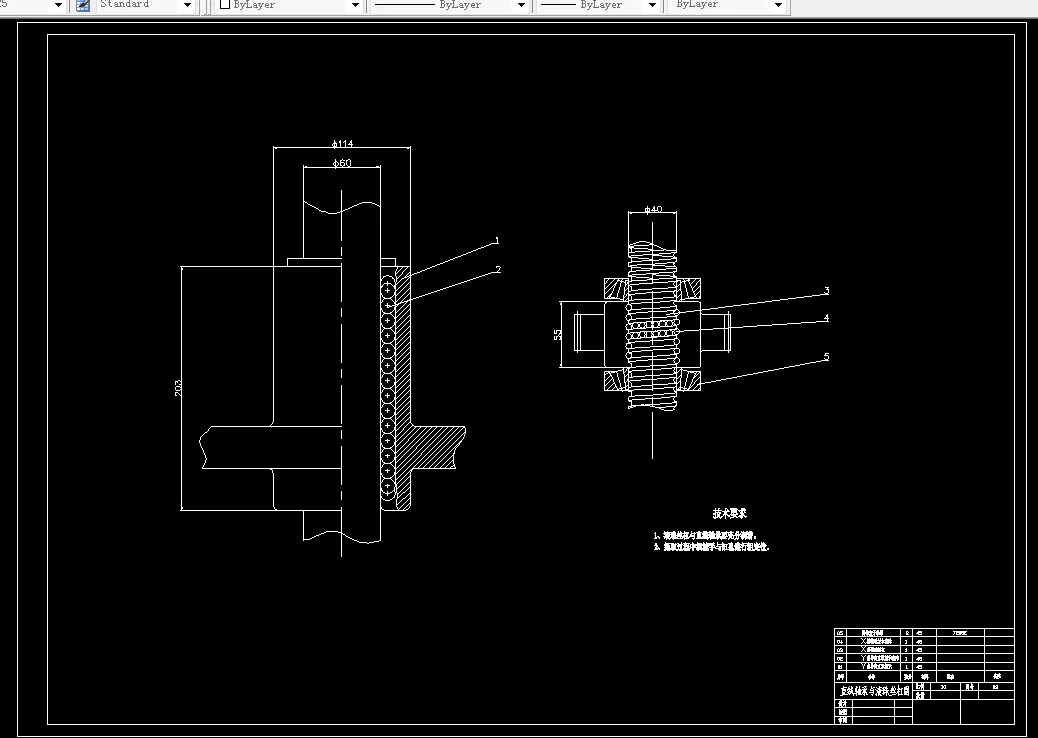 直线轴承与滚珠丝杠副