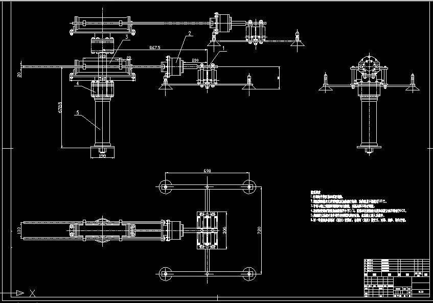 B311-吸盘式板材搬运工业机器人设计