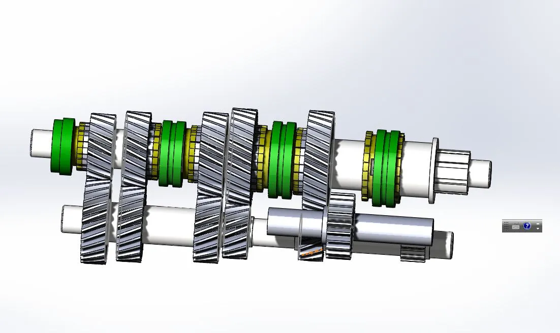 B318-通用雪佛兰赛欧二轴五档变速器设计[含SW三维图]