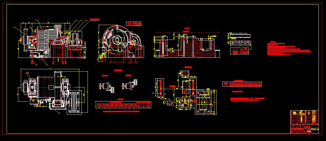 B328-φ3200×3100格子型球磨机设计