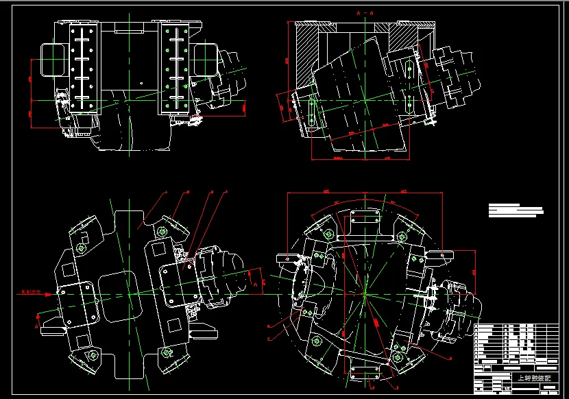 B429-无缝钢管穿孔机的本体设计