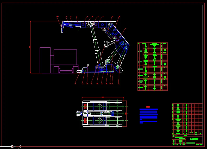 B463-ZY25001932掩护式液压支架设计