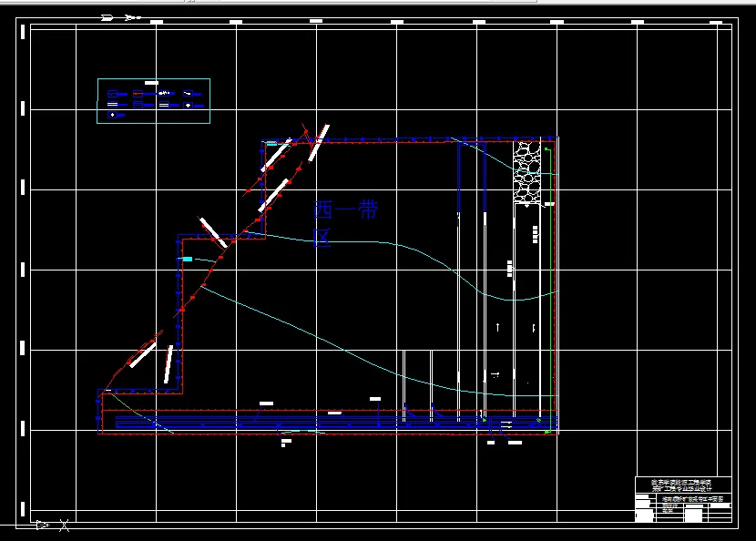 首采带区平面图