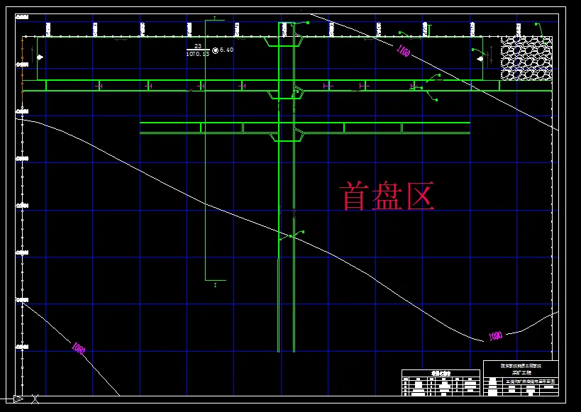 巷道布置平面图