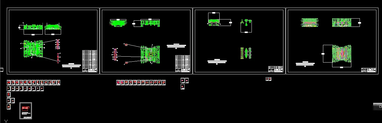 B613汽车中地板加强梁模具的设计
