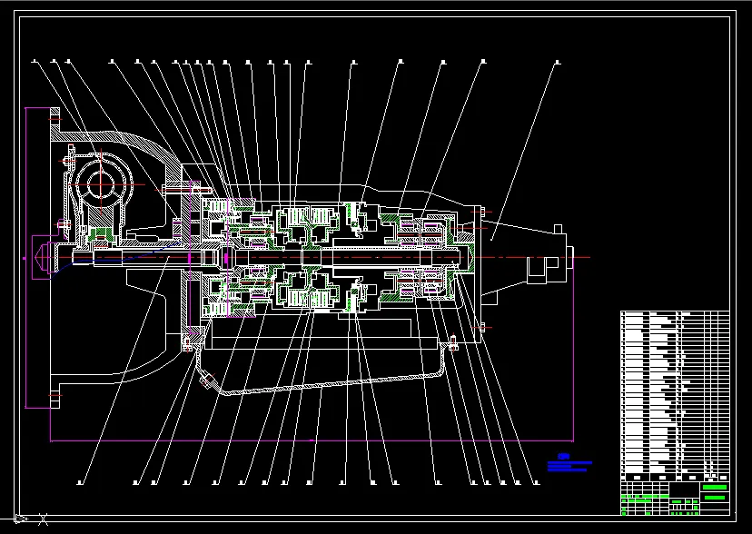 B620-辛普森变速器结构设计