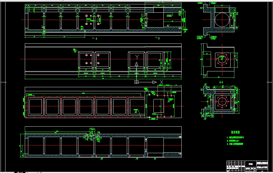 侧铣头水平滑枕