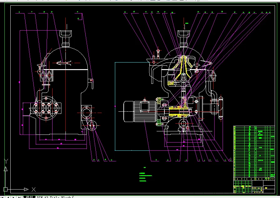 B682-桔油分离机设计