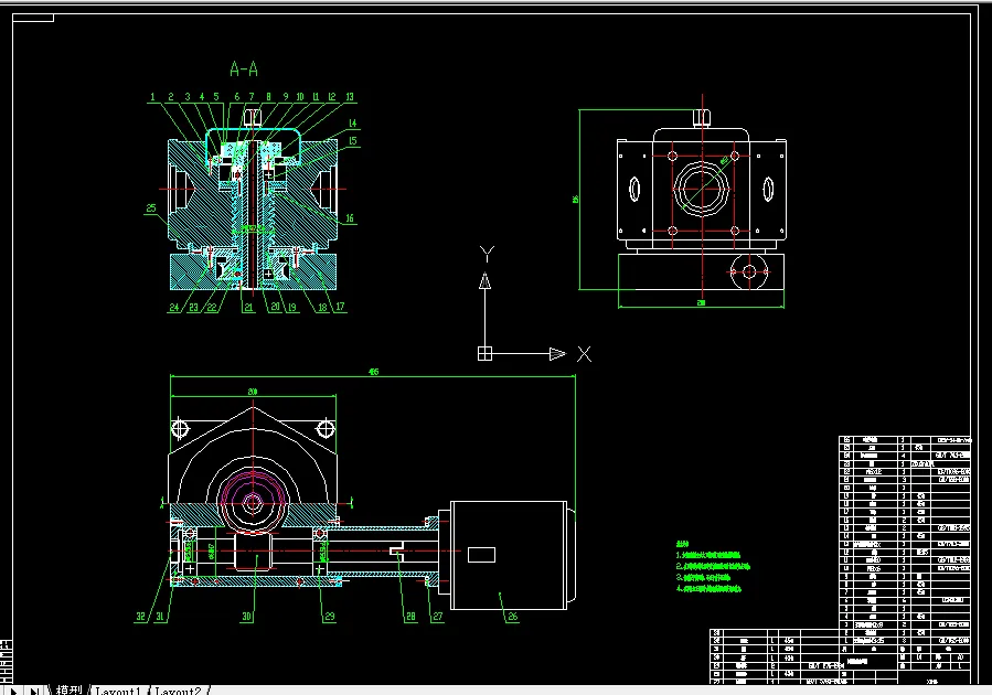 B715-数控车床自动回转刀架机电系统设计