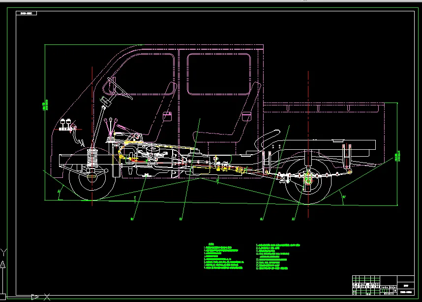 B734-微型客货两用车总体设计