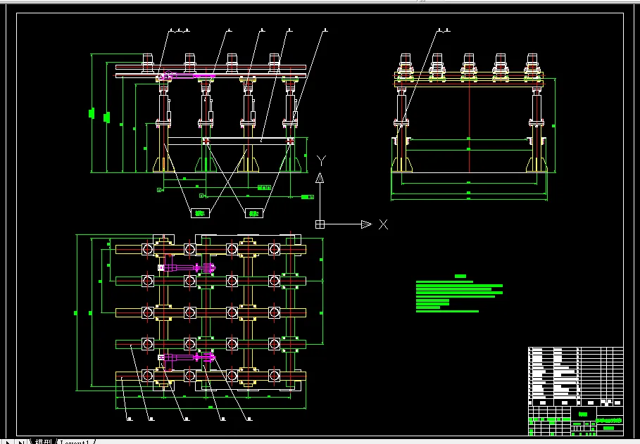 B751-超前支护装备实验模型设计