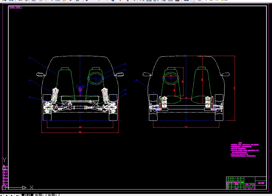B762-前置前驱乘用车总体设计