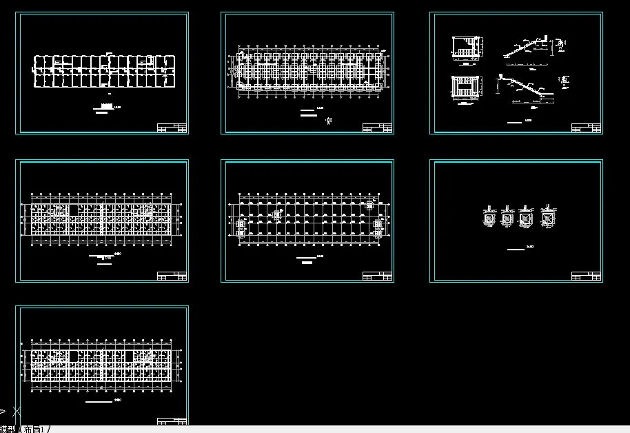 B841-青岛外语学校教学楼设计-五层5545平米