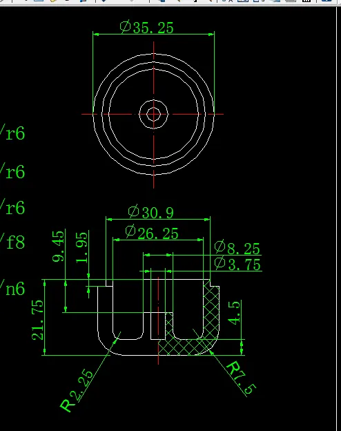 B847-旋钮的塑料模具设计