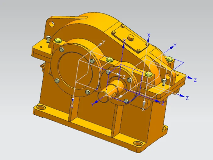 B848计算机辅助设计课程设计-单级齿轮减速器设计[含UG三维图]