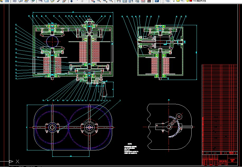 B914-高楼救生装置结构设计