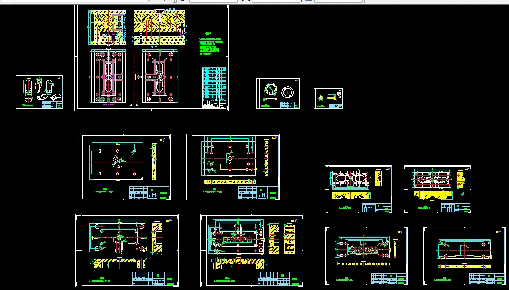 全部12张CAD图纸