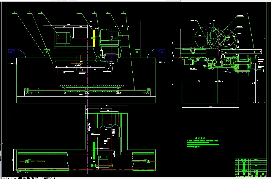 C015-M1432A万能外圆磨床液压系统设计