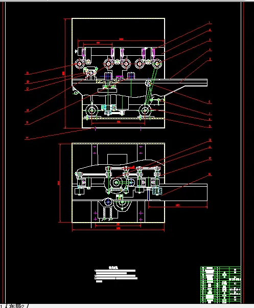 C054-木工专用四面刨床的结构设计