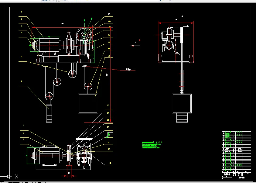 C058-模拟电梯机械机构设计