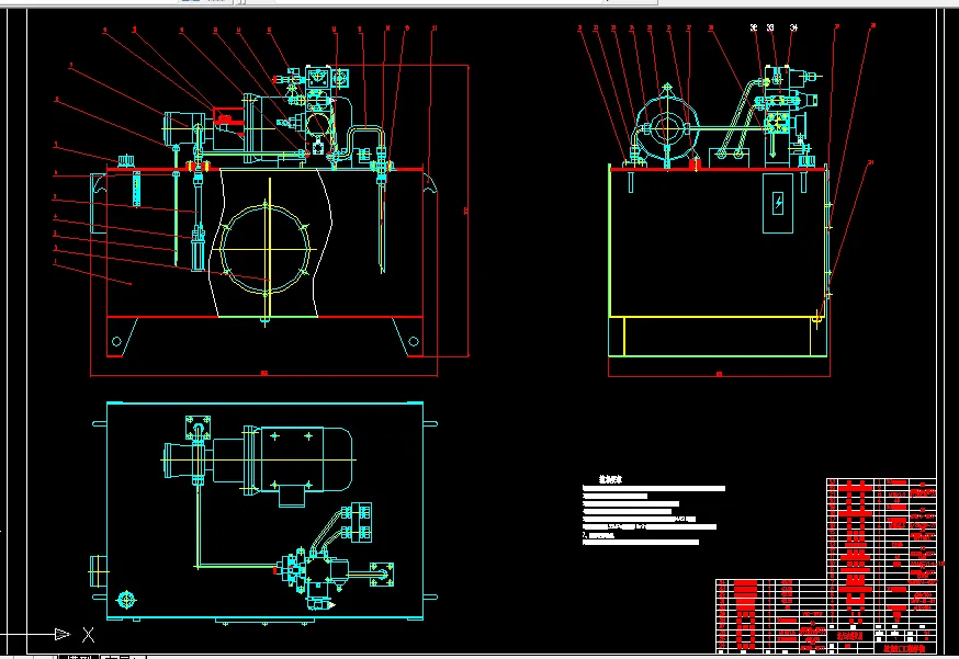 C078-折弯机液压系统设计