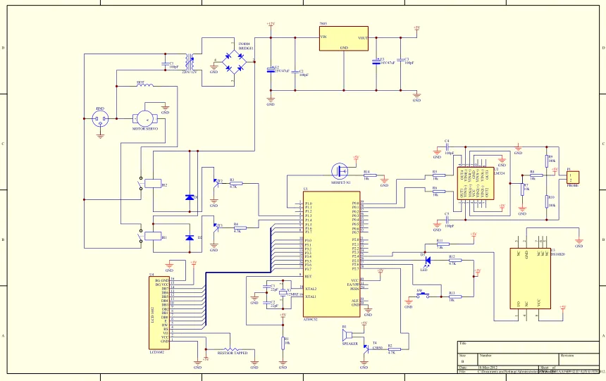 C086-基于AT89C52单片机的豆浆机控制器的设计
