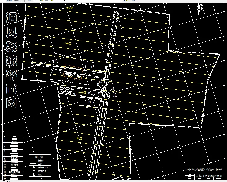 通风系统平面图